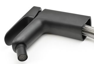 Смеситель для биде Paini Nove 09YO304 чёрный матовый